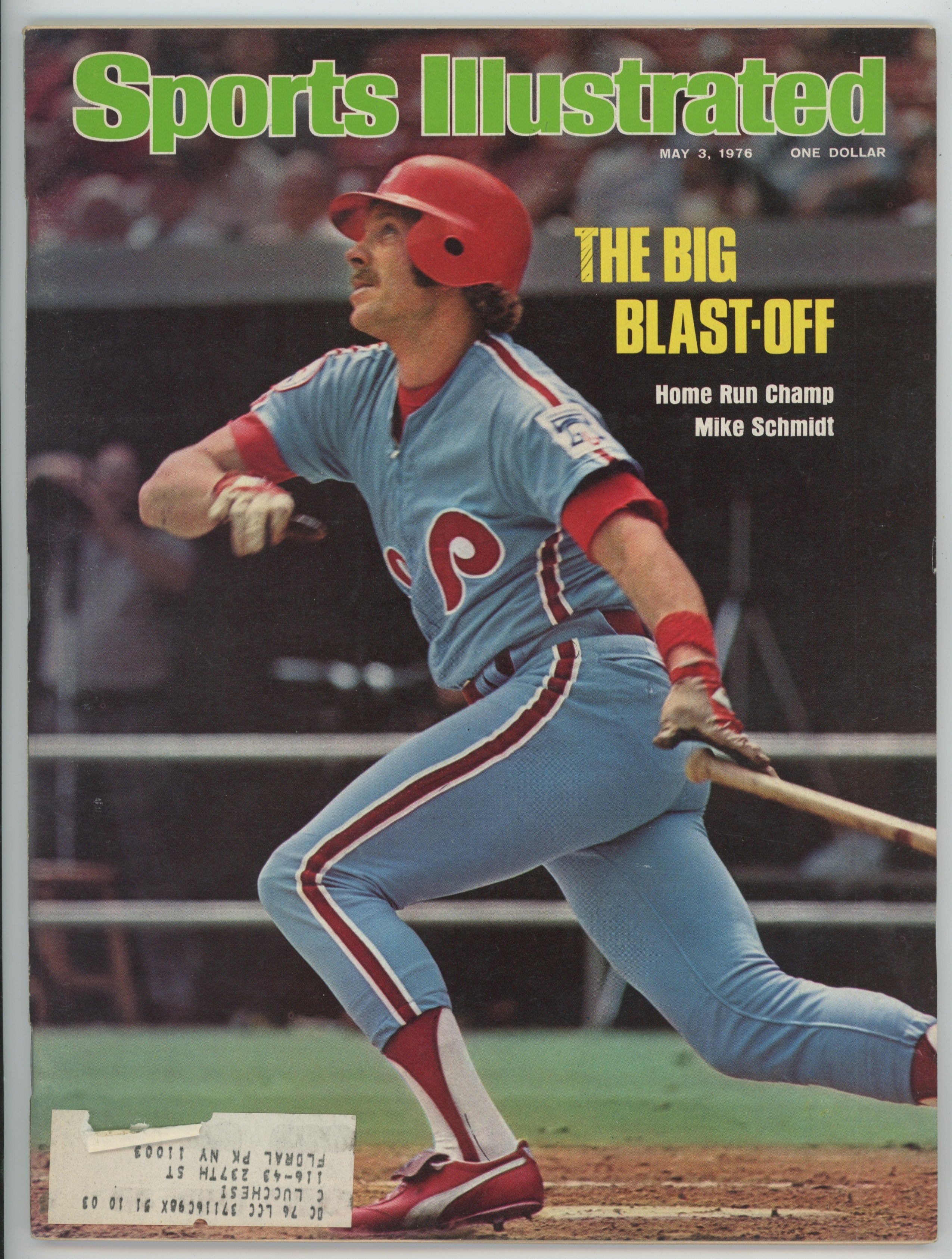 Mike Schmidt “The Big Blast-Off” 5/3/76 EX ML