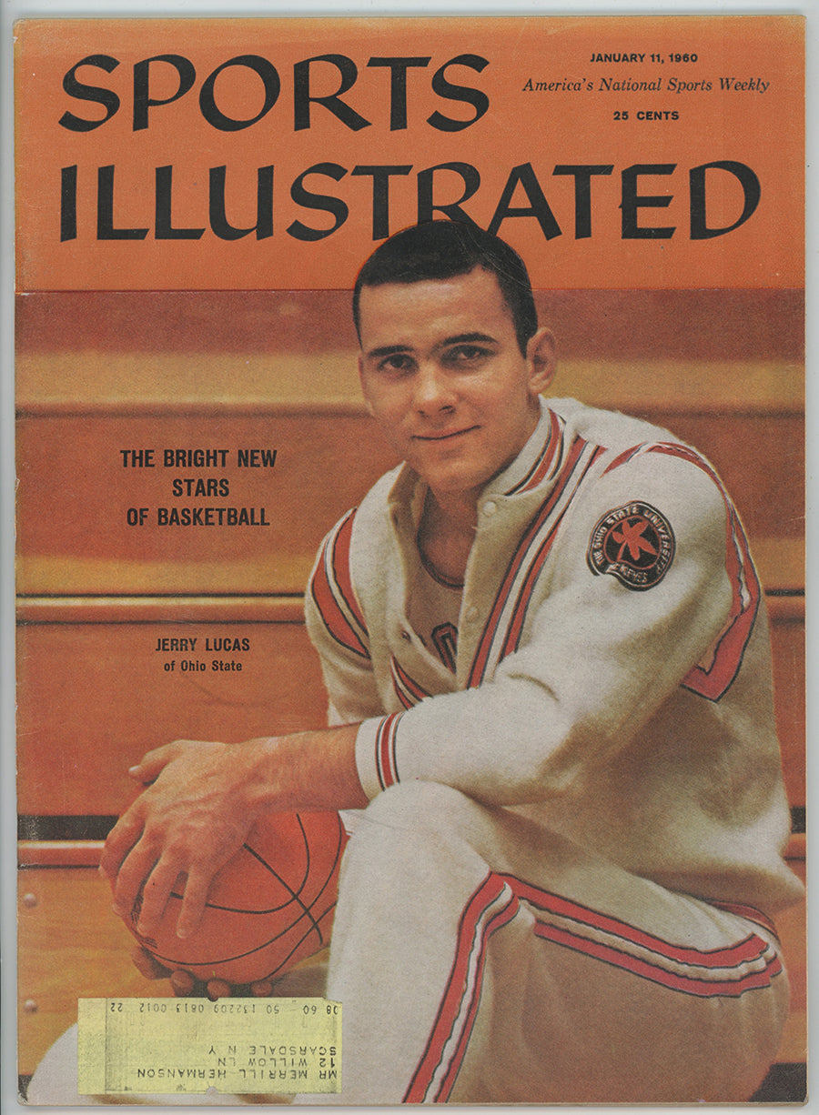 Jerry Lucas of Ohio State “The Bright New Stars of Basketball” 1/11/60 EX ML