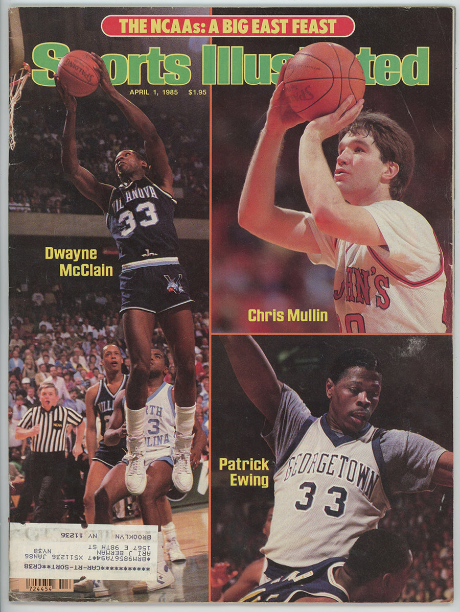 Ewing, Mullin, McClain “The NCAAs: A Big East Feast” 4/1/85 ML