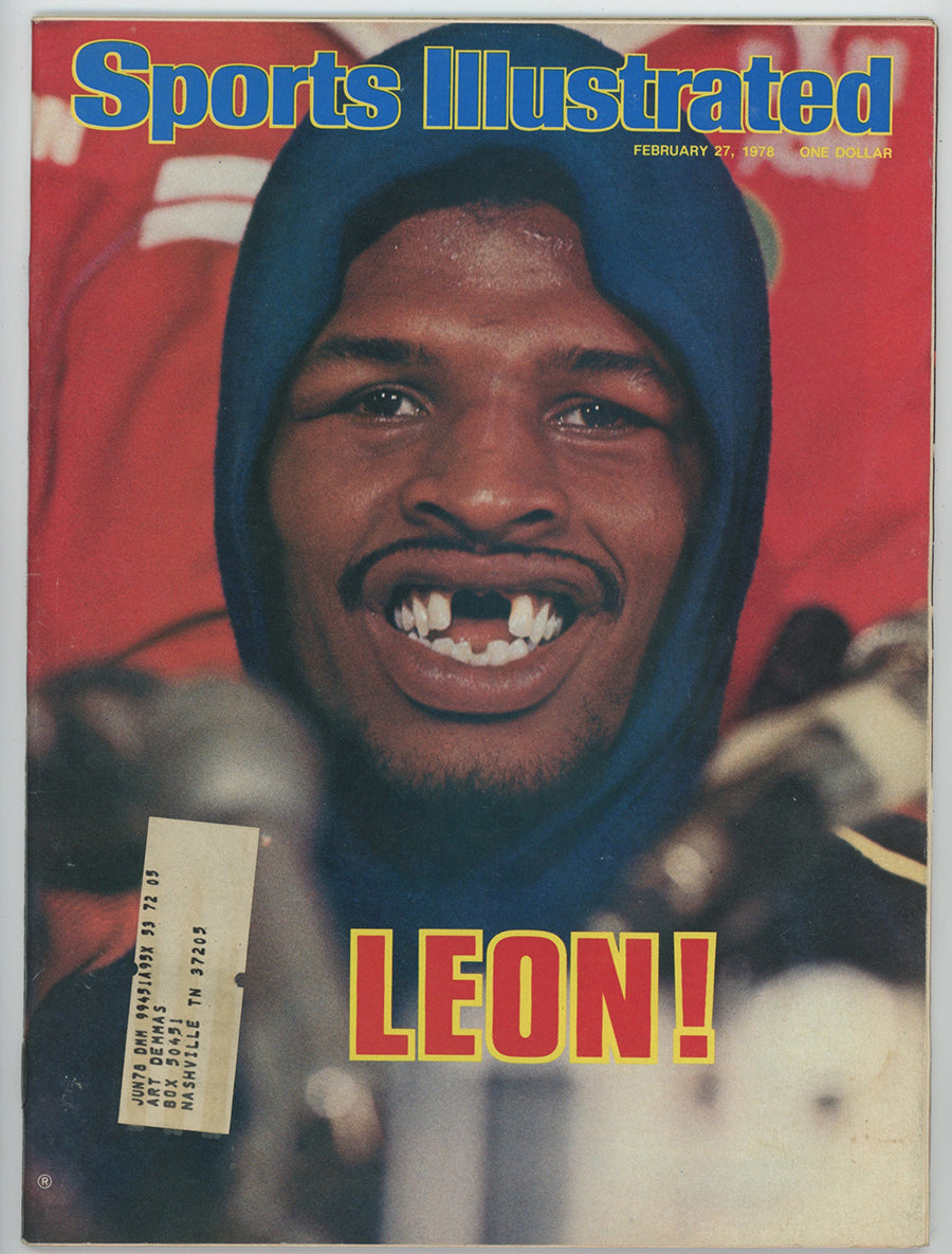 Leon Spinks “LEON!” 2/27/78 EX ML