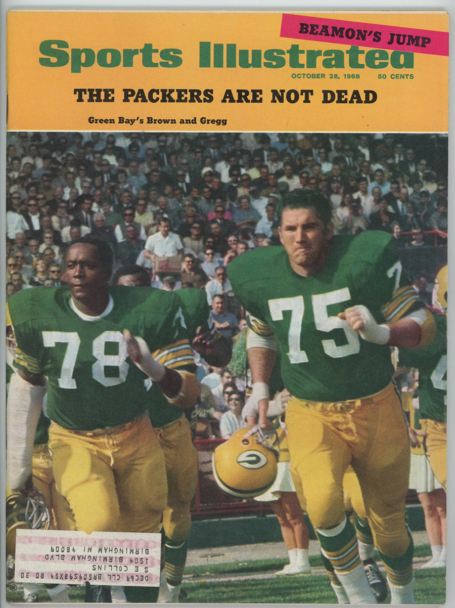 Brown & Gregg “The Packers Are Not Dead” 10/28/68 EX ML