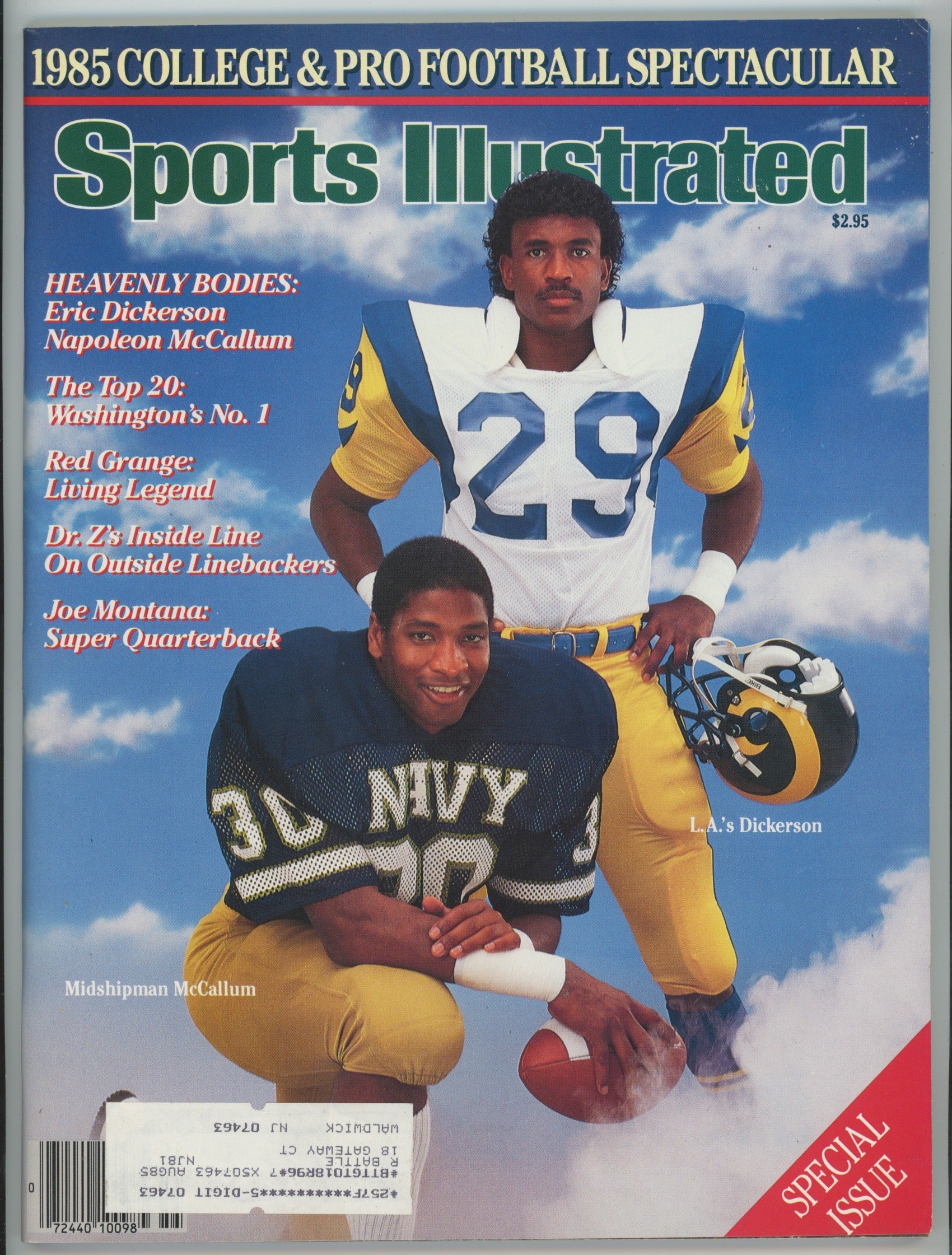 1985 College & Pro Football Spectacular - Special Issue - EX-MT ML