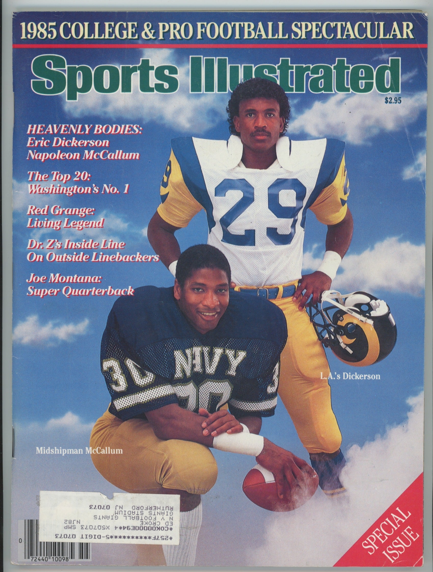 1985 College & Pro Football Spectacular - Special Issue - EX-MT ML