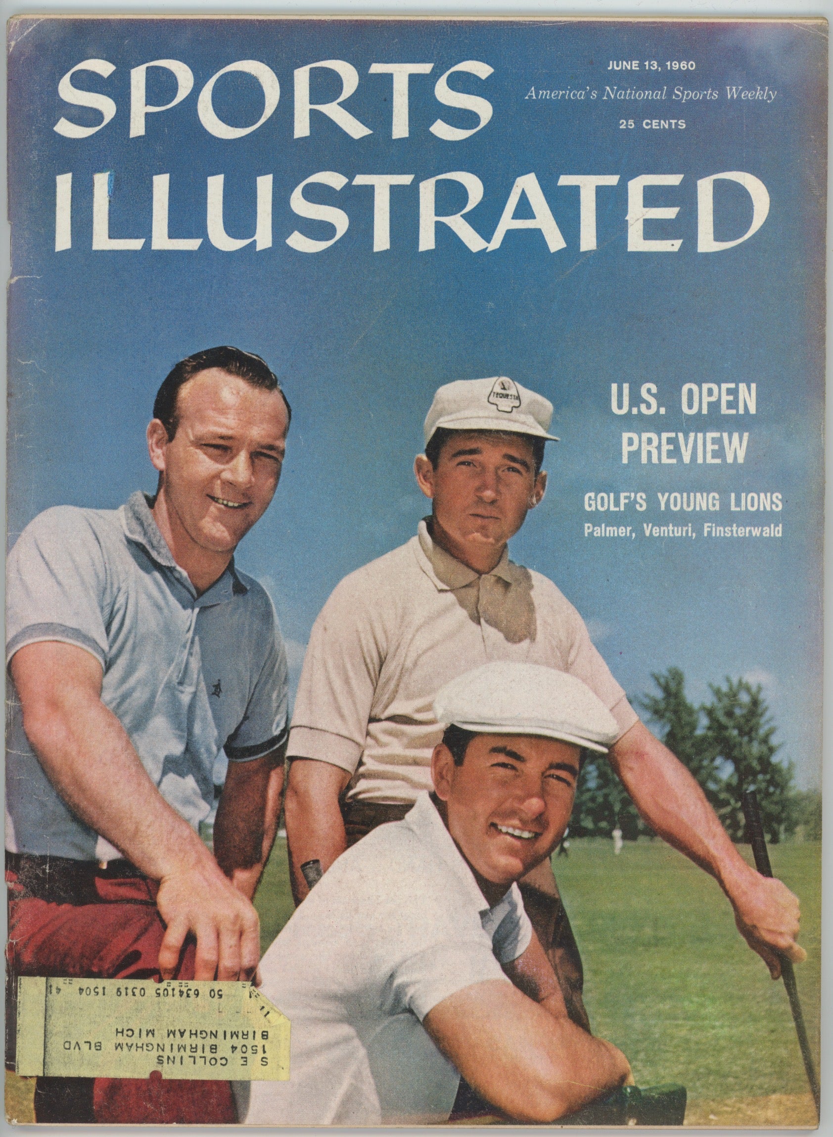 U.S. Open Preview with Arnold Palmer 6/13/60 EX ML