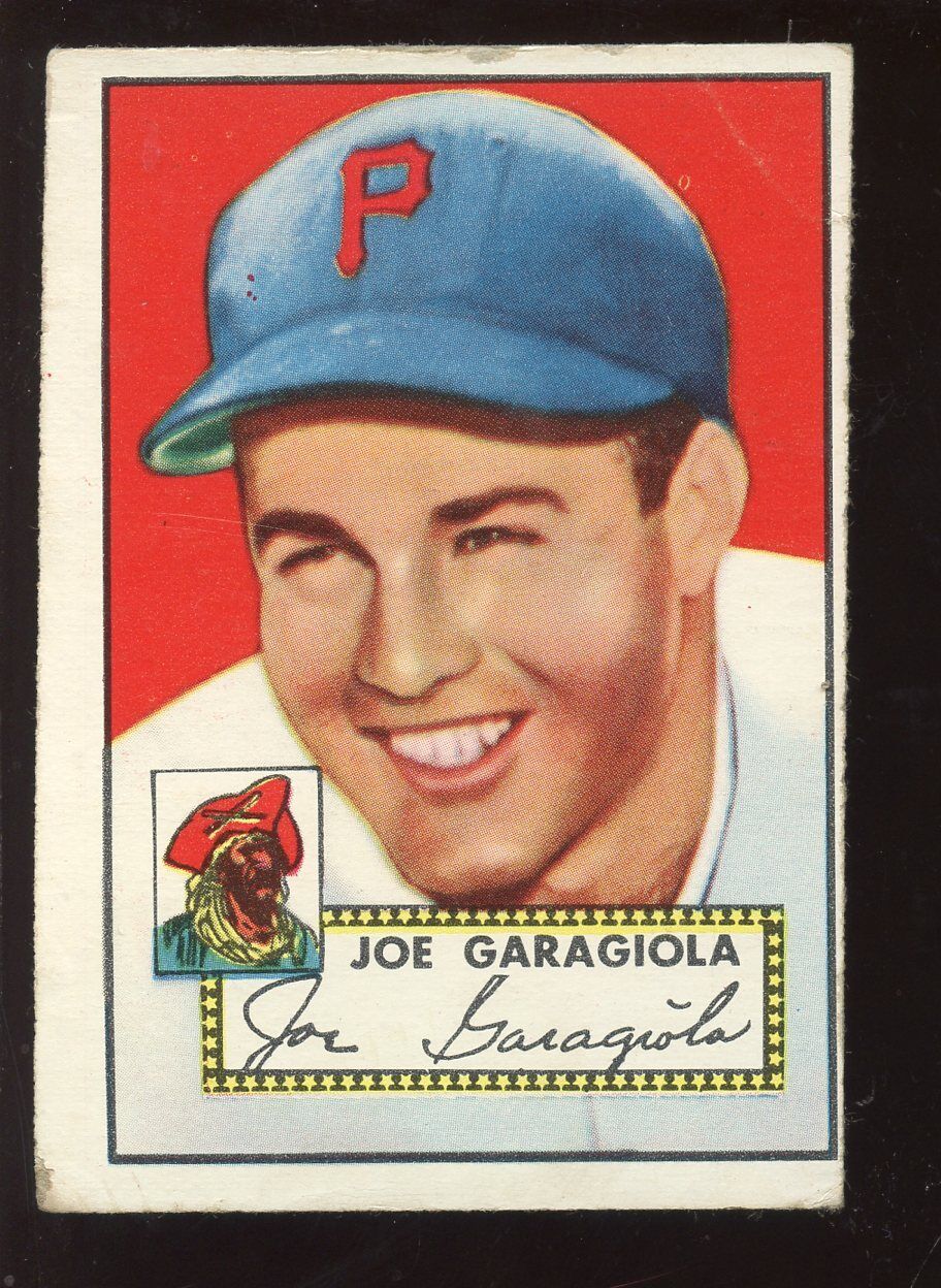 1952 Topps Baseball Card #227 Joe Garagiola