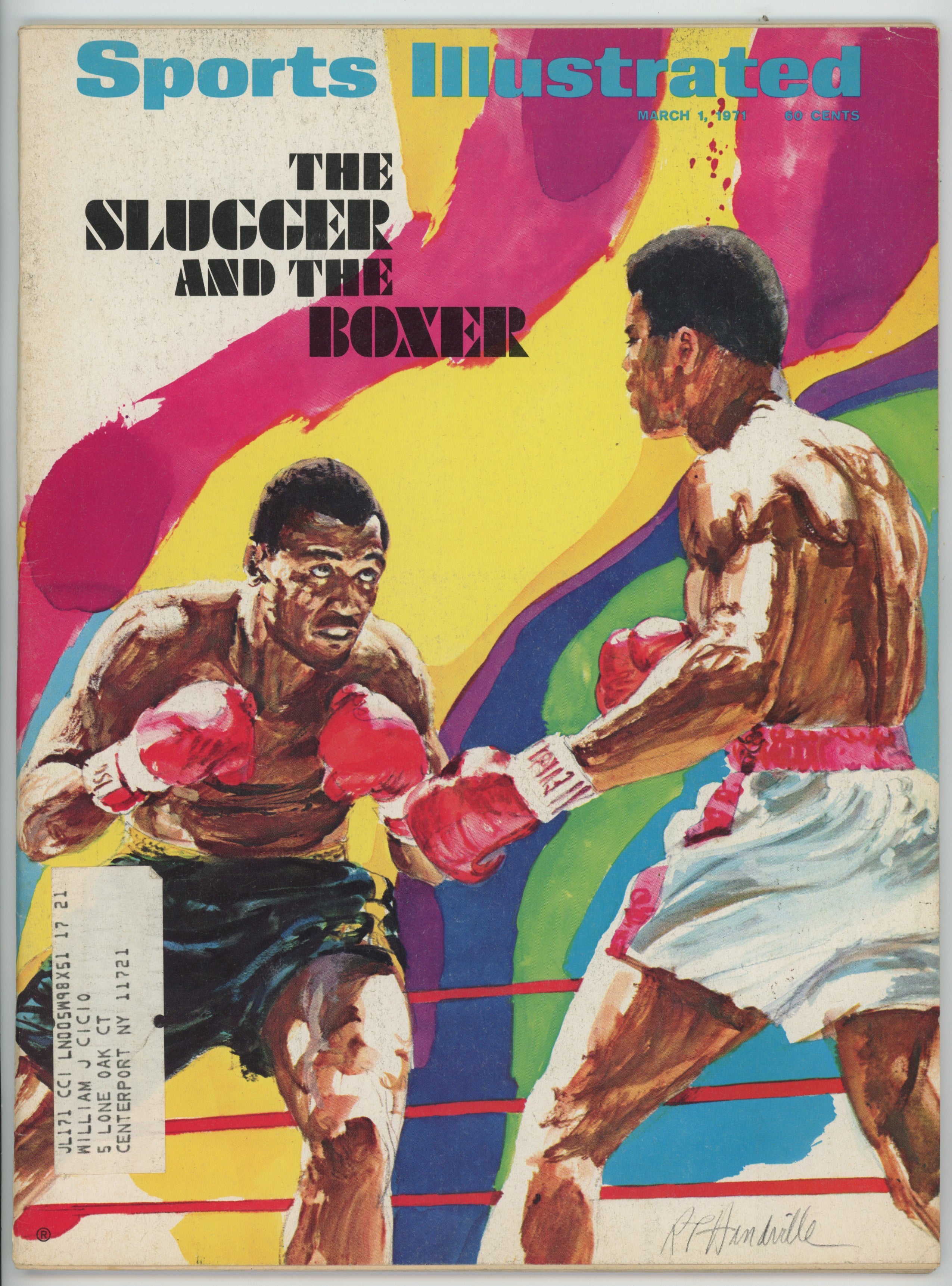 Joe Frazier & Muhammad Ali “The Slugger and The Boxer” 3/1/71 EX ML