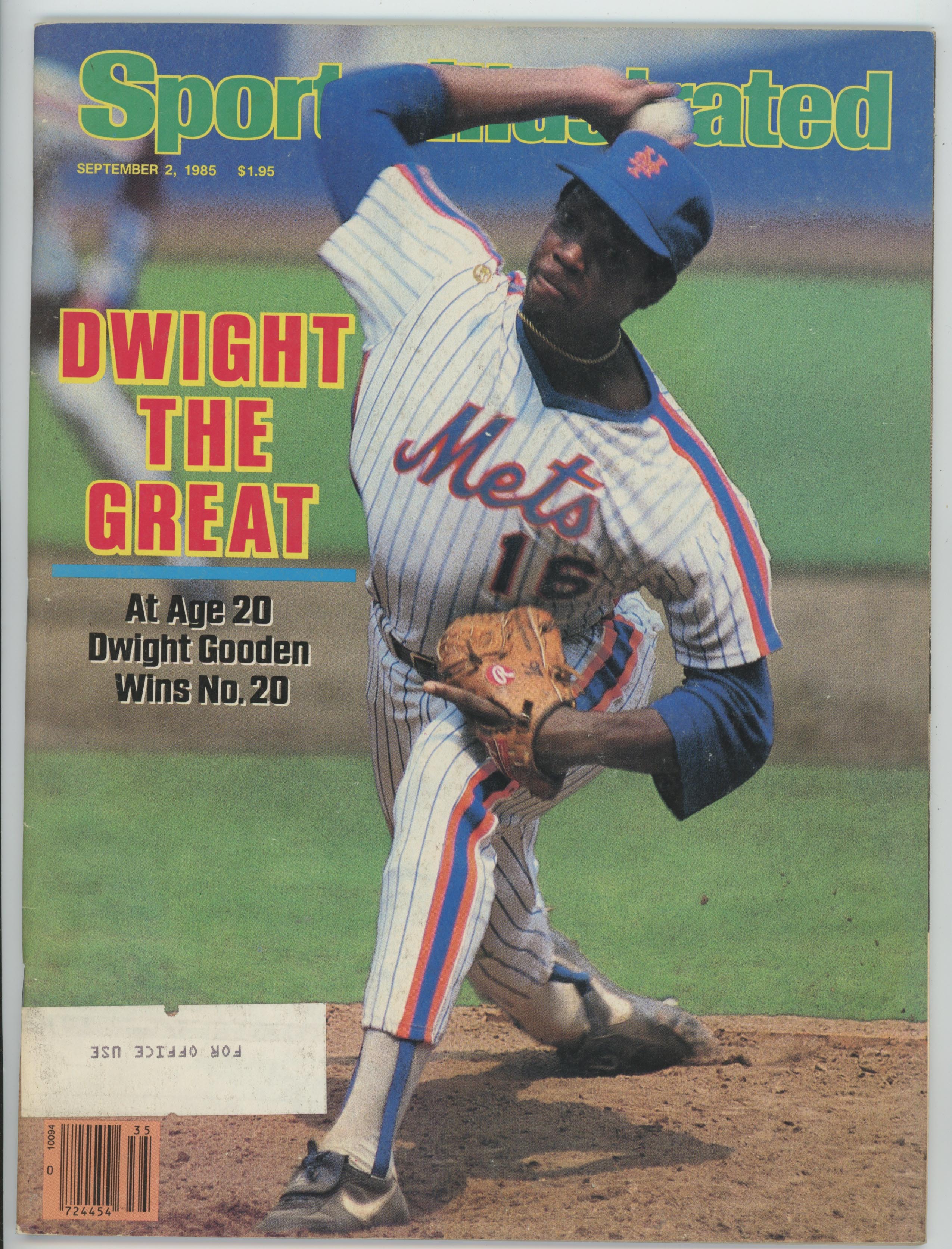 Dwight Gooden NY Mets “Dwight the Great” 9/2/85 EX ML