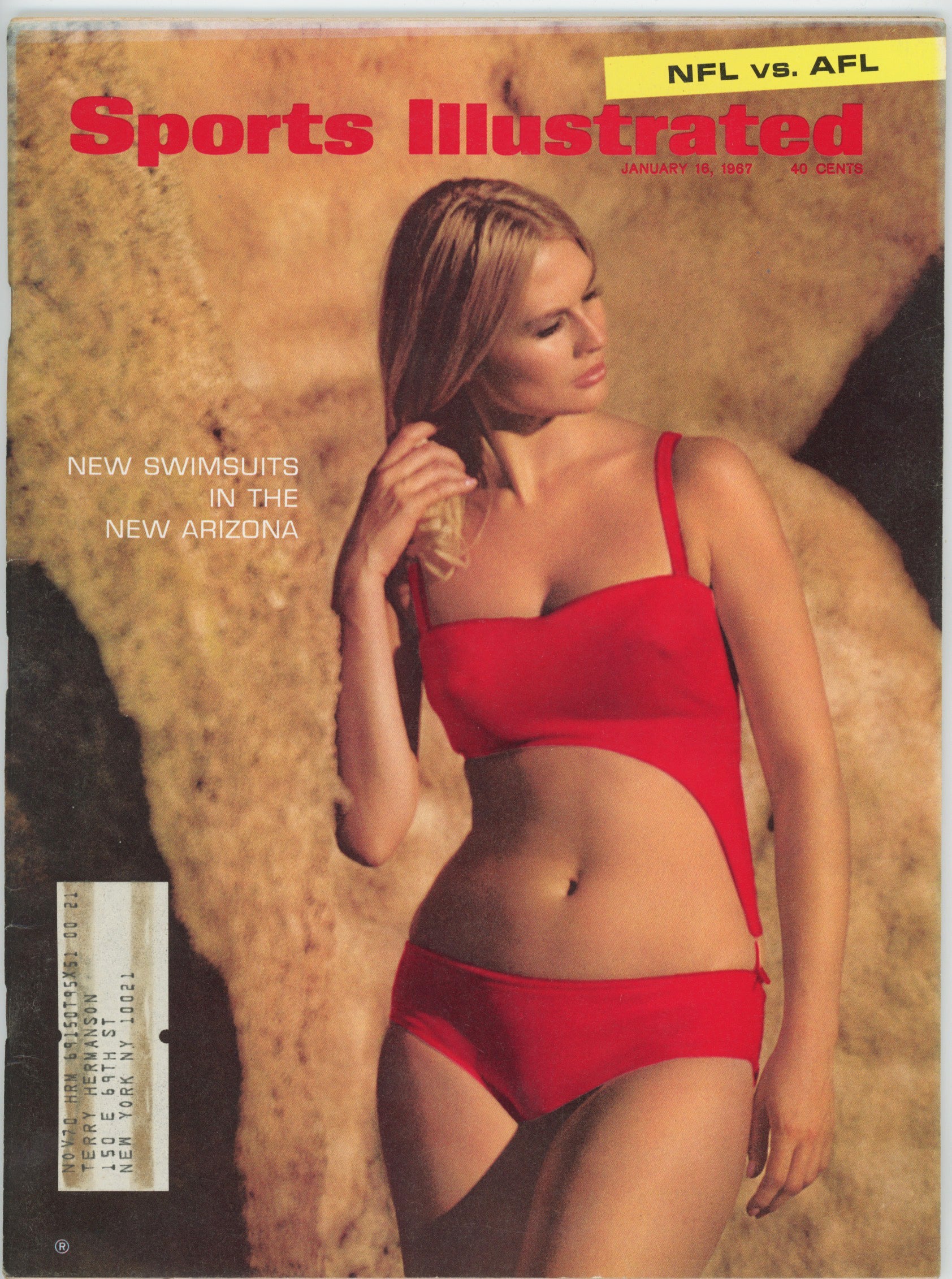 Marilyn Tindall “Swimsuit Issue” 1/16/67 EX ML