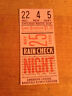 CHICAGO WHITE SOX 1956 TICKET STUB