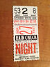 CHICAGO WHITE SOX 1957 TICKET STUB