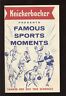 1958 Knickerbocker Beer Famous Sports Moments Red Sox & Yankees Schedule NRMT