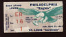 1963 NFL Ticket Stub Cardinals @ Philadelp Eagles VGEX+