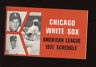 1971 American League Pocket Schedule Chicago White Sox NRMT