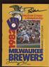 1982 ALCS Program Angels @ Brewers Carew John Auto EX+