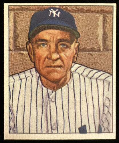 1950 Bowman Baseball Card #217 Casey Stengel New York Yankees NM