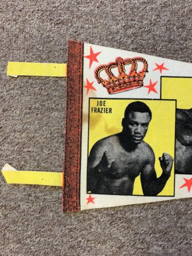 Joe Frazier vs. Muhammad Ali II @ MSG Original 1974 Boxing Pennant