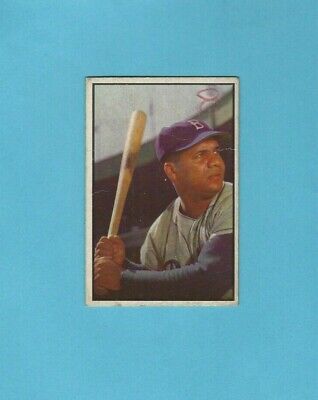 1953 Bowman Color #46 Roy Campanella Brooklyn Dodgers Baseball Card Low Grade