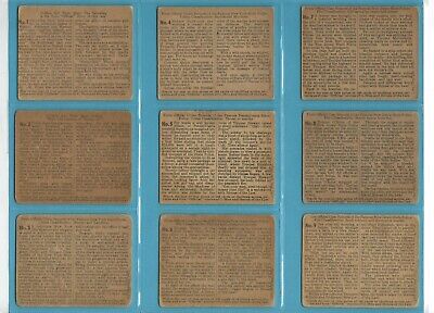 1935-37 G-Men & Heroes of The Law Lot of 42 Different Non Sports Cards copyrt  