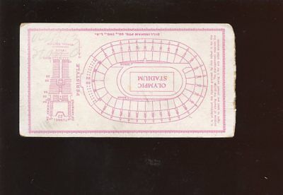 October 29 1932 NCAA Football Ticket Stub Stanford vs UCLA