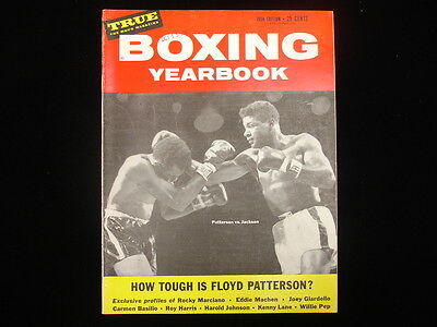 1958 True’s Boxing Yearbook – Floyd Patterson Cover