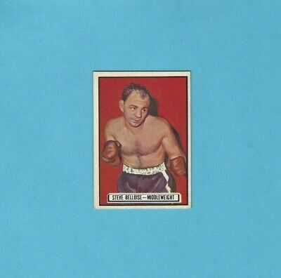 1951 Topps Ringside #68 Steve Belloise Boxing Card NM