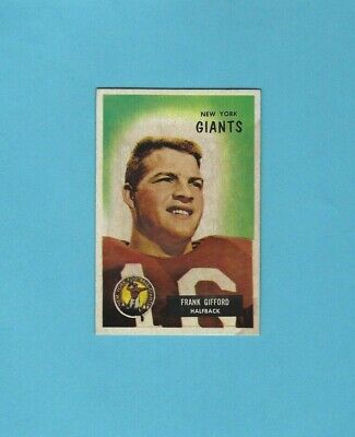 1955 Bowman #7 Frank Gifford New York Giants Football Card