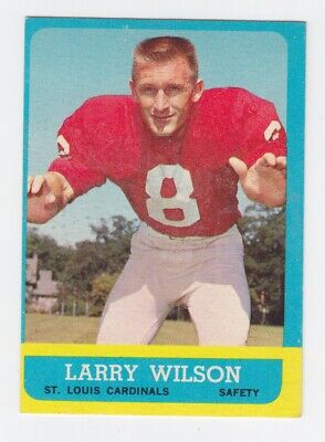 1963 Topps #155 Larry Wilson St. Louis Cardinals Rookie Football Card EX+ o/c