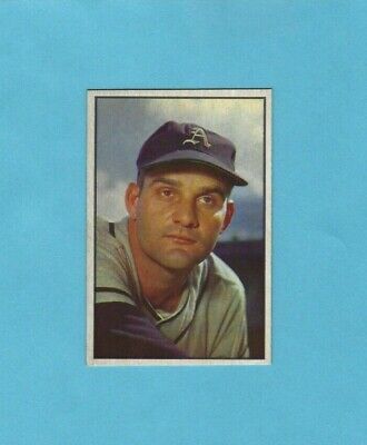 1953 Bowman Color #38 Harry Byrd Philadelphia Athletics Baseball Card