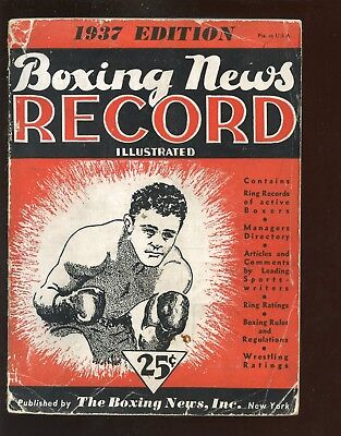 1937 Boxing News Record Illustrated Guide