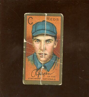 1911 T205 Sovereign Tobacco Baseball Card Richard Egan Cincinnati Reds