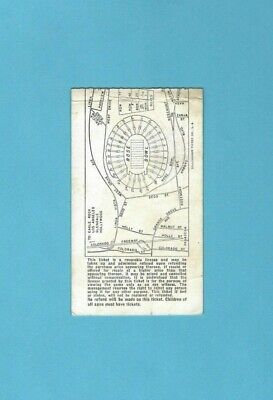 January 2,1961 Washington vs Minnesota Rose Bowl Ticket Stub 