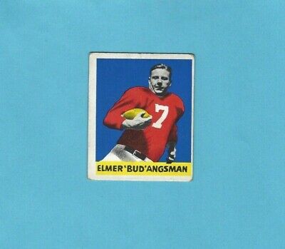 1948 Leaf #25 Elmer Bud Angsman Chicago Cardinals Rookie Football Card VG+