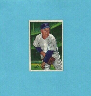 1952 Bowman #17 Ed Lopat New York Yankees Baseball Card EX+