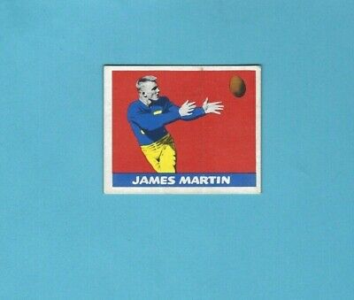 1948 Leaf #24 James Martin Notre Dame Rookie Football Card