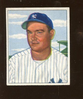 1950 Bowman Baseball Card #139 HOFER Johnny Mize New York Yankees EXMT