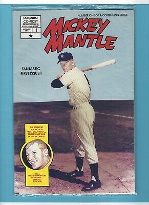 Mickey Mantle & Joe DiMaggio Lot of 2 Comic Books NM