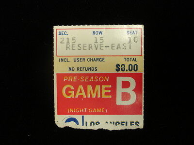 August 29, 1971 New England Patriots Preseason Ticket Stub