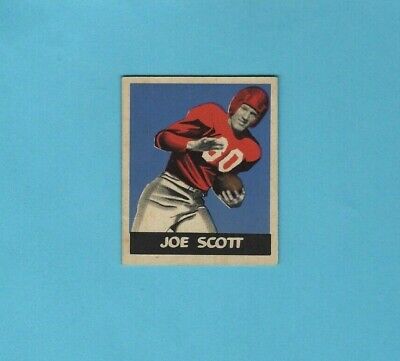 1949 Leaf #2 Joe Scott New York Giants Football Card