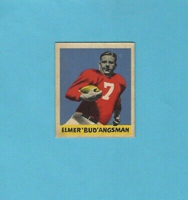 1949 Leaf #9 Elmer Bud Angsman Chicago Cardinals Football Card