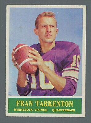 1964 Philadelphia #109 Fran Tarkenton Minnesota Vikings Football Card Ex/Mt