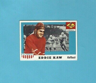 1955 Topps All-American #15 Eddie Kaw Cornell Football Card