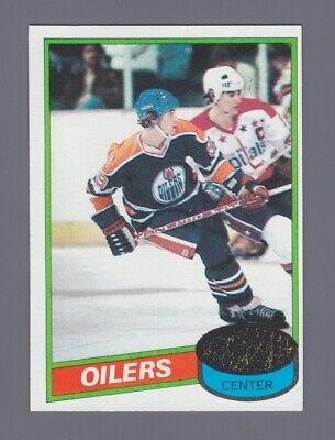 1980-81 Topps #250 Wayne Gretzky Edmonton Oilers Hockey Card NM 