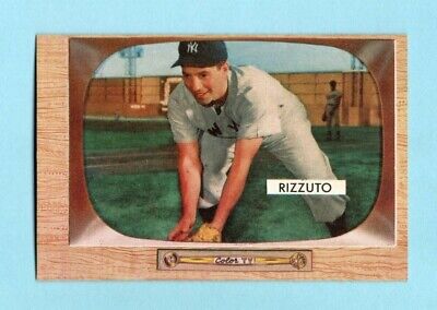 1955 Bowman #10 Phil Rizzuto New York Yankees Baseball Card NM