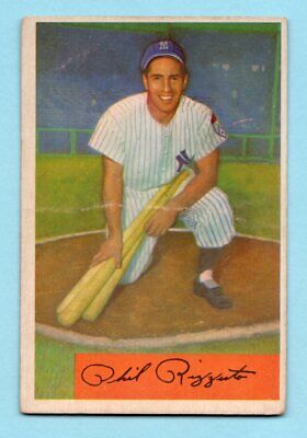 1954 Bowman #1 Phil Rizzuto New York Yankees Baseball Card Vg/Ex ap cres