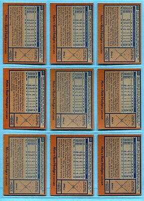 1978 Topps #653 Ron Hodges New York Mets Lot of 78 Baseball Cards NM   