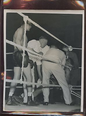 Original May 30 1949 Robert Charron vs Dick Turpin Boxing Wire Photo