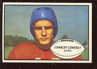 1953 Bowman Football Card #20 Charles Conerly NRMT