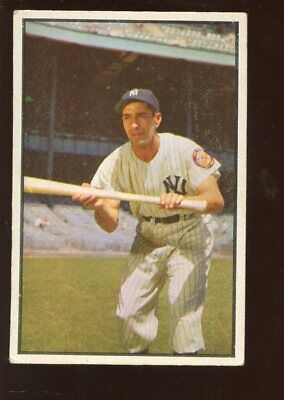 1953 Bowman Color Baseball Card #9 Phil Rizzuto New York Yankees