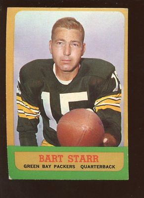 1963 Topps Football Card #86 Bart Starr Green Bay Packers EX