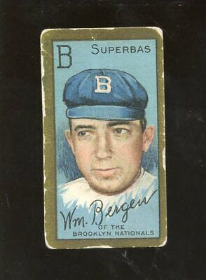 1911 T205 Piedmont Tobacco Baseball Card William Berger